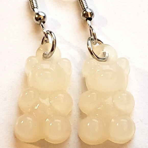 Resin Gummy Bear Earrings - Picture 1 of 4